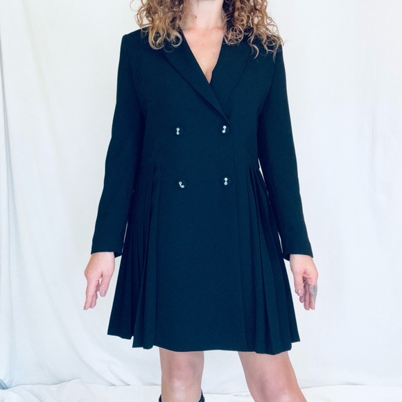 The Kooples Pleated Blazer Dress - Picture 3 of 7